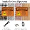 Signmission Potential Exposed Electrical Hazard With Symbol OSHA Warning Sign, Plastic, 14in W x 10in L, 2PK OS-2PACK-WS-P-1014-L-12337 - alternate 4